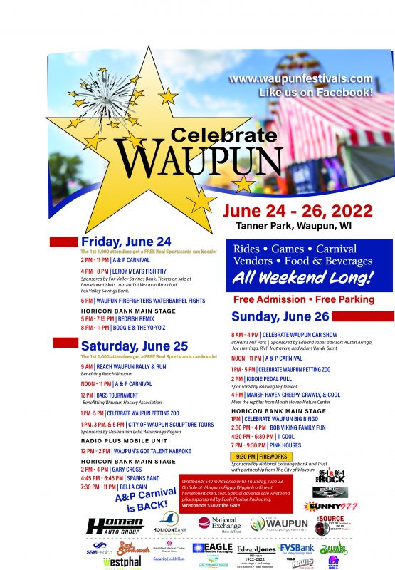 Support Waupun Festivals